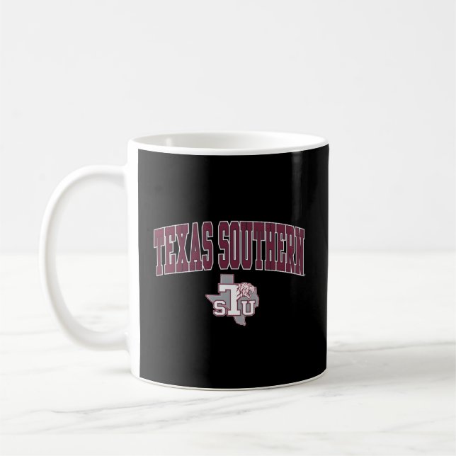 Caneca De Café Texas Southern Tigers Arrasta (Esquerda)