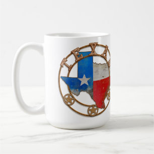 Caneca De Café Texas State Barn Art