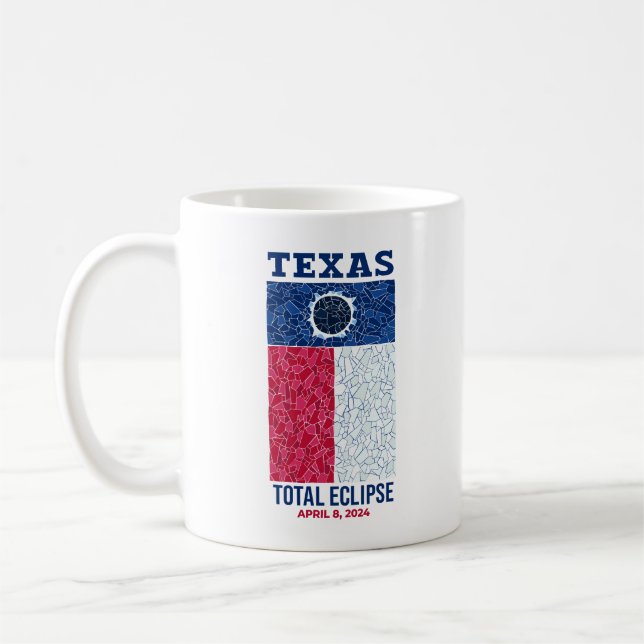 Caneca De Café Texas Total Eclipse Coffee Mug (Esquerda)