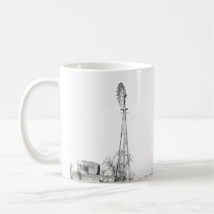 Caneca De Café Texas Windmill