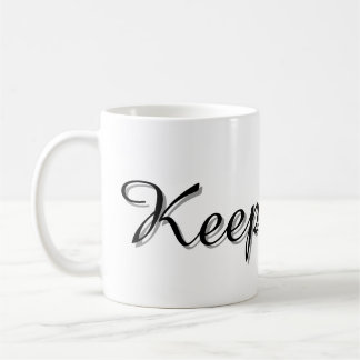 Caneca De Café Text Design Mug