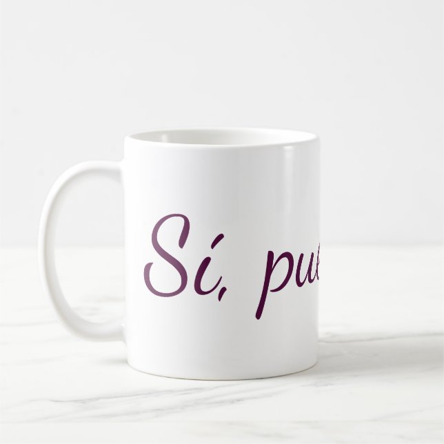 Caneca De Café Text Design Mug (Esquerda)