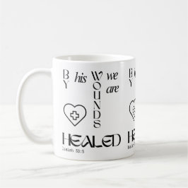 Caneca De Café Texto/Caneca/Caneca Cristã/Jesus/Cozinha/Fé