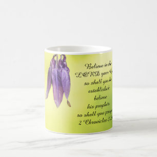 Caneca De Café Texto da bíblia 2 Crônicas 20:20