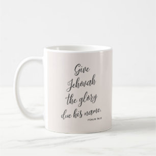 Caneca De Café Texto das Testemunhas de Jeová de 2025   JW