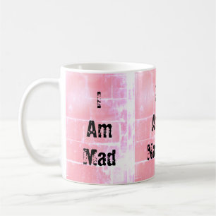 Caneca De Café Texto de Expressão Automática - Design de Fundo Ro