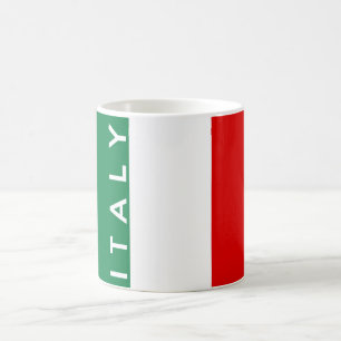 Caneca De Café texto do nome do símbolo da bandeira de país de
