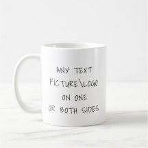 Texto personalizado Mug Fotografia personalizada N