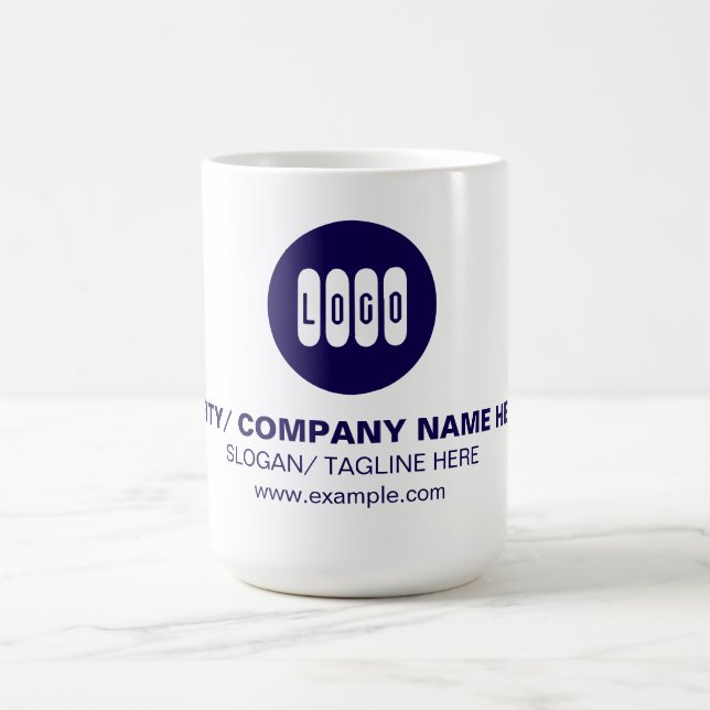 Caneca De Café Texto personalizado ou Design (Centro)