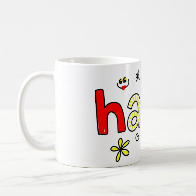 Caneca De Café texto, tipo, fonte (Esquerda)