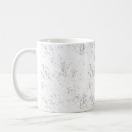 Caneca De Café Textura Acadêmica Minimalista Disturbada