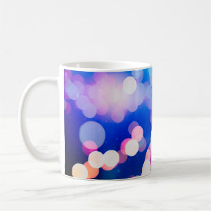 Caneca De Café Textura colorida, abstrato de fundo turvo, artes,