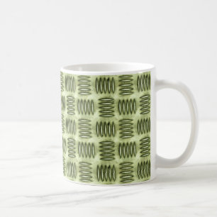 Caneca De Café Textura de aço inoxidável do revestimento do met