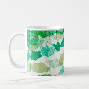 Caneca De Café Textura de Aquarelle. Deslize. Abstrato Splash. Ti