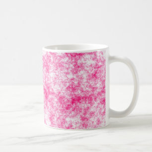 Caneca De Café Textura de fundo das manchas rosa e branca
