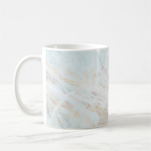 Caneca De Café Textura de padrão mármore de fundo natural. Interi