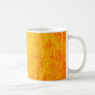 Caneca De Café TEXTURA do PAPEL de fundo - amarelo alaranjado
