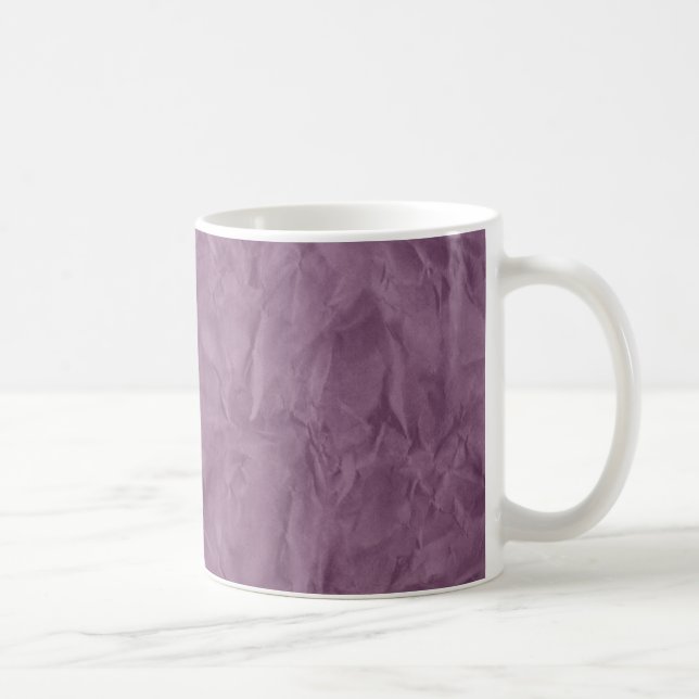 Caneca De Café TEXTURA DO PAPEL DE FUNDO - ameixa (Direita)