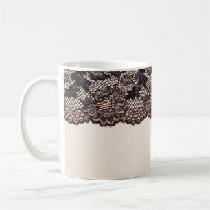 Caneca De Café Textura e local em matéria têxtil de tecido para