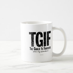 Caneca De Café Tgif O Goalie É O Avô De Hóquei Fantástico Gr