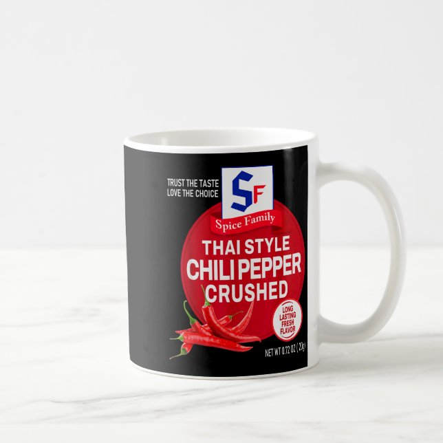 Caneca De Café Thai Style Chili Pepper Crushed Halloween Sce Cost (Direita)