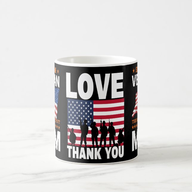 Caneca De Café Thank You for Your Service: Veterans Day 2025  (Centro)