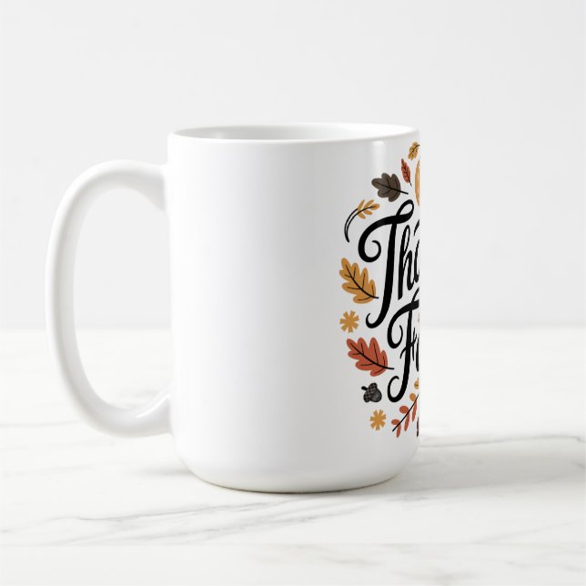 Caneca De Café Thankful for the Ones Who Matter Most (Esquerda)