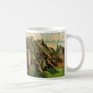 Caneca De Café Thatstone Cottages por Vincent van Gogh