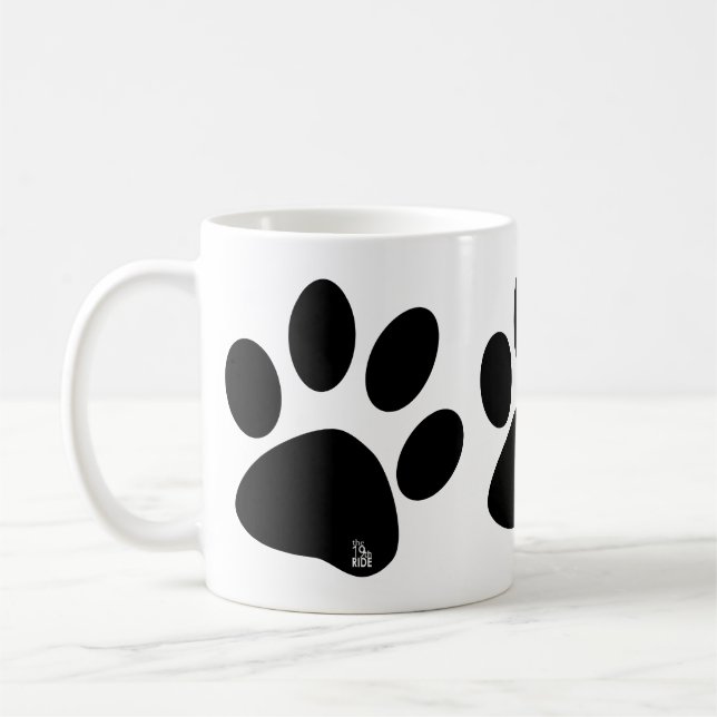 Caneca De Café the 19th RIDE Movie Paw Coffee Cup (Esquerda)