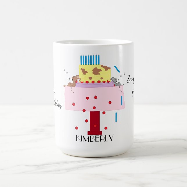 Caneca De Café The Afternoon Nap- Belated Birthday:  Coffee Mug (Centro)