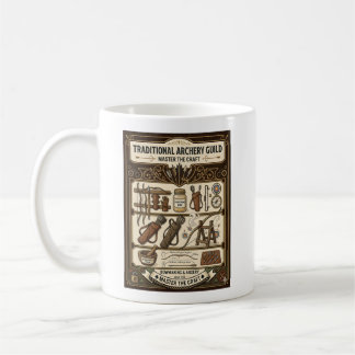 Caneca De Café The Art of Traditional Archery - Longbow Heritage
