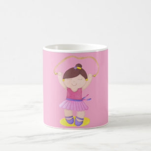 Caneca De Café The Ballerina Jumping Rope