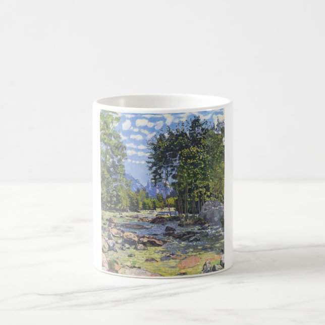 Caneca De Café The Black Lutschina (de Ferdinand Hodler) (Centro)