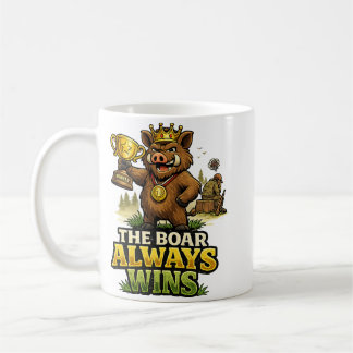 Caneca De Café The Boar Always Wins