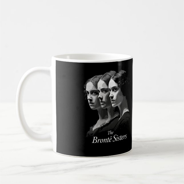 Caneca De Café The Brontë Sisters (Esquerda)
