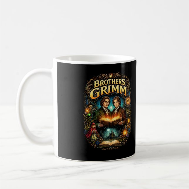 Caneca De Café The Brothers Grimm (Esquerda)