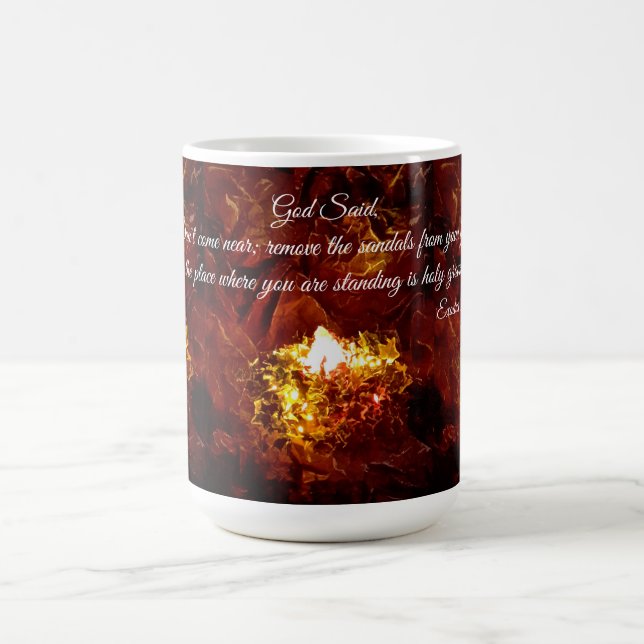 Caneca De Café "The Burning Bush" (Centro)