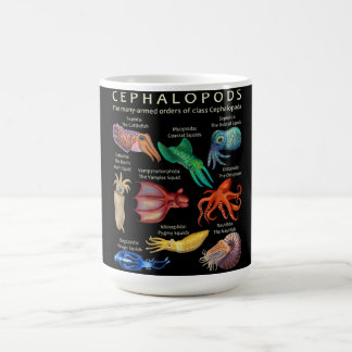 Caneca De Café The Cephalopod Octopus Squid Cuttlefish