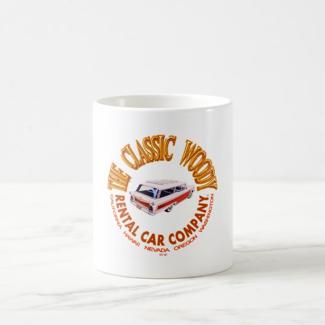 Caneca De Café The Classic Woody Rental Car Company (Centro)