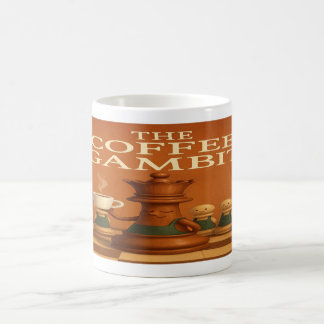 Caneca De Café The Coffee Gambit: Cute Chess Mug