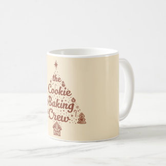 Caneca De Café The Cookie Baking Crew Christmas Tree Design