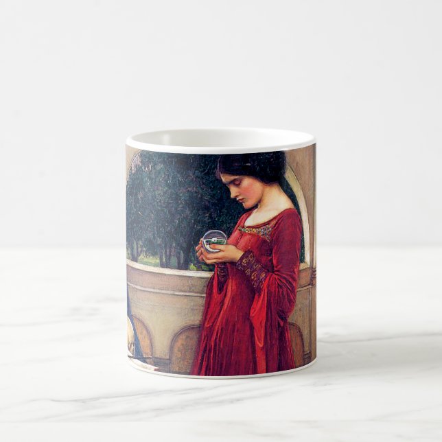 Caneca De Café The Crystal Ball, John William Waterhouse (Centro)