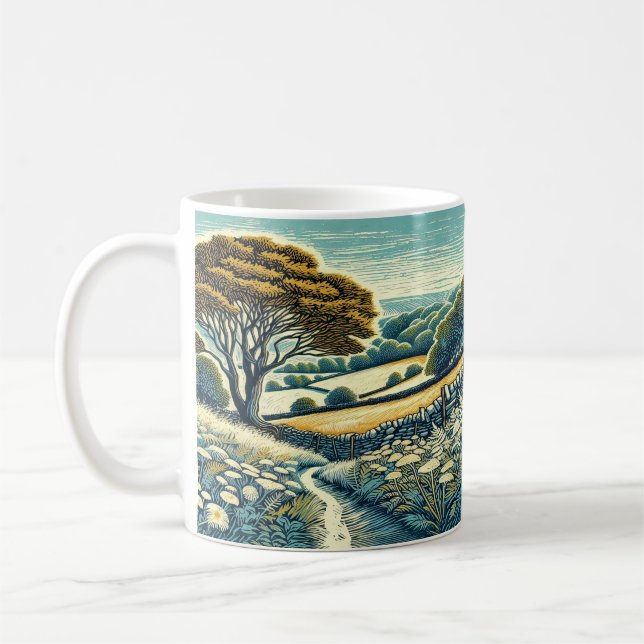 Caneca De Café The Downs (Esquerda)