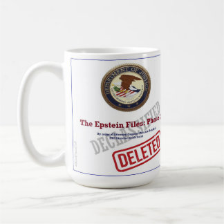 Caneca De Café The Epstein Files Phase 2 Mug
