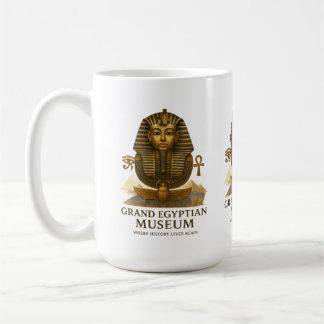Caneca De Café The Eternal Legacy – Grand Egyptian Museum Opening