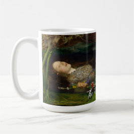 Caneca De Café The Fate of Ophelia Customizable Text