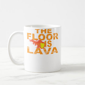 Caneca De Café The Floor Is Lava Running Parkour
