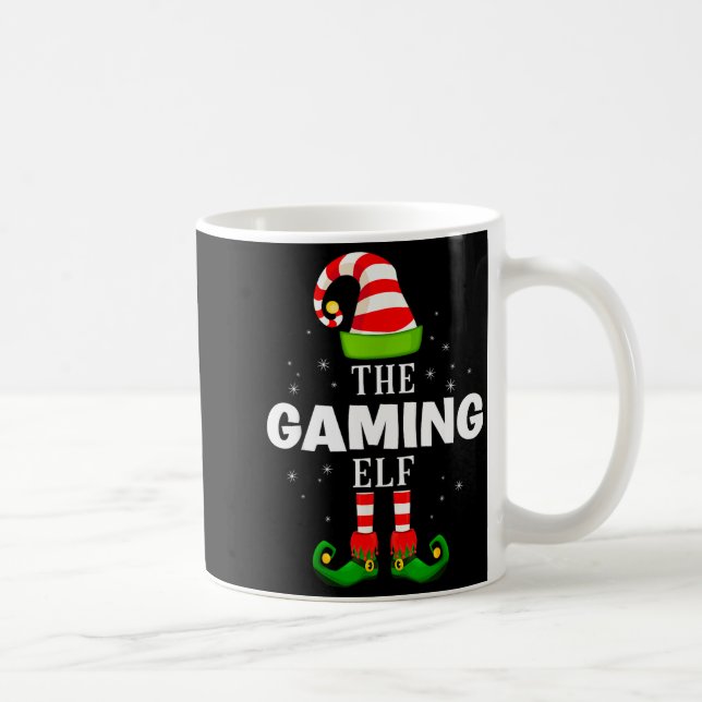 Caneca De Café The Gaming Elf Christmas Pjs Matching Pajama  (Direita)
