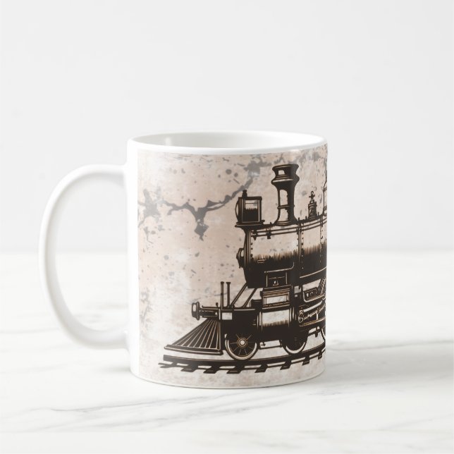 Caneca De Café The golden age of steam (Esquerda)