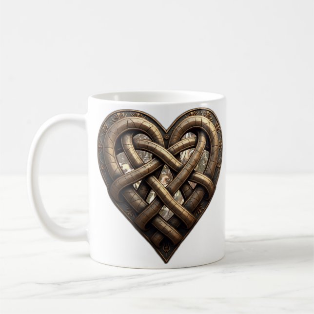 Caneca De Café The heartbeat of the ancient gods:  (Esquerda)